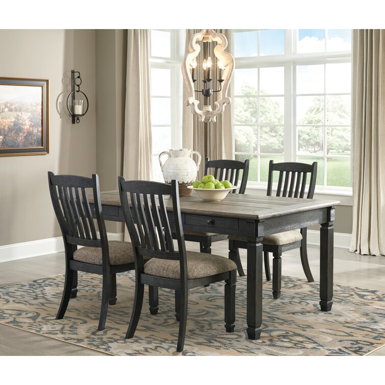 Strout dining set with 4 online chairs